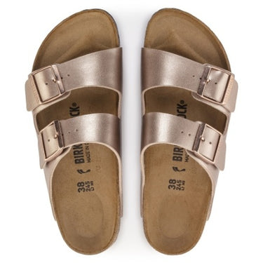 Birkenstock Arizona Sandal Copper Birko-flor Narrow Fit